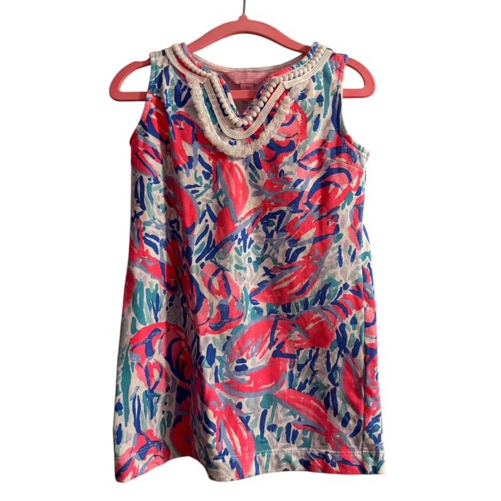Lilly Pulitzer Girls Cracked Up Harper Dress Size 2/3